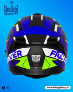 SBH-57 FIGHTER F7 ( BLACK WITH BLUE ) - Image 5